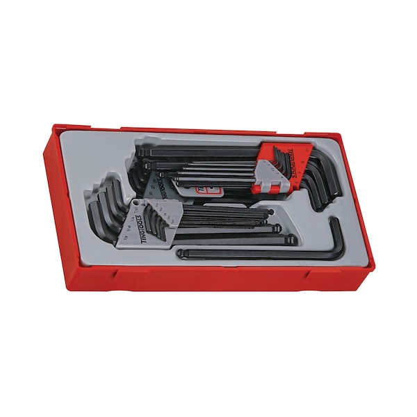 28 Piece Metric/AF Hex & TX Key Set